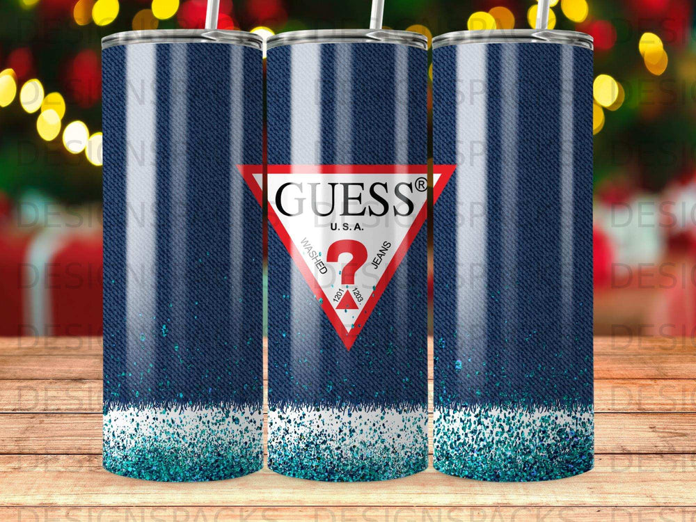 GUESS USA Washed Jeans Denim Stripe Glitter product type