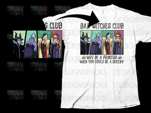 Witch Queen Themed T-Shirt, Fantasy Graphic Tee, Women's Fashion, Unique Statement Shirt, Bold Colors, Casual Wear