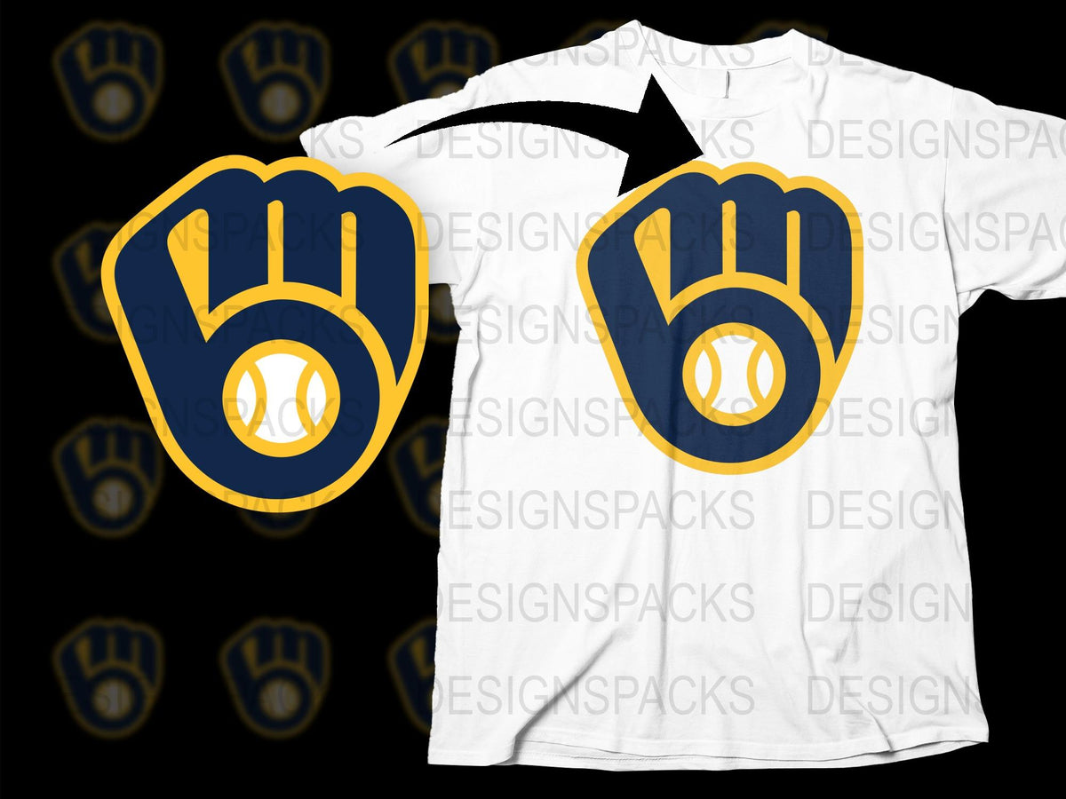 Graphic T-Shirt with Blue and Yellow Hand Symbol, Casual Unisex Apparel, Trendy Design Tee