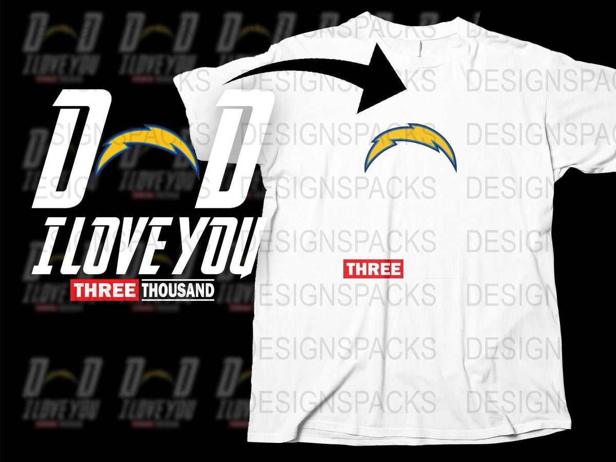 I Love You Three Thousand T-Shirt, Graphic Tee, Fan Gift, Superhero Movie Inspired, Casual Wear, Unisex T-Shirt Design