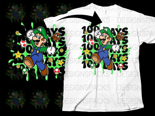 Super Mario Brothers Inspired T-Shirt, Colorful Gaming Graphic Tee, Unisex Kids and Adult Sizes