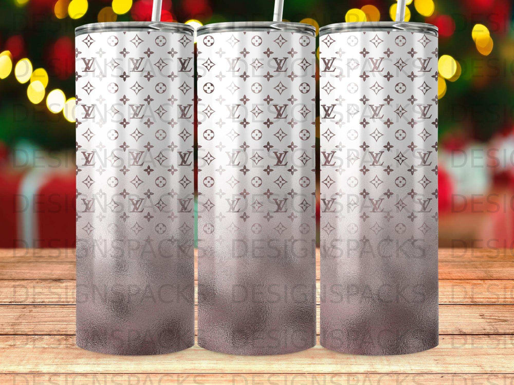 Monogram Rose Gold Gradient Tumbler product type