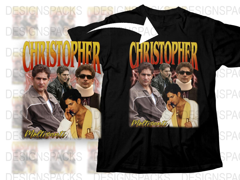 Vintage Christopher Meloni T-Shirt, 90s Retro Style Tee, Multiple Portraits, Fan Gift Idea