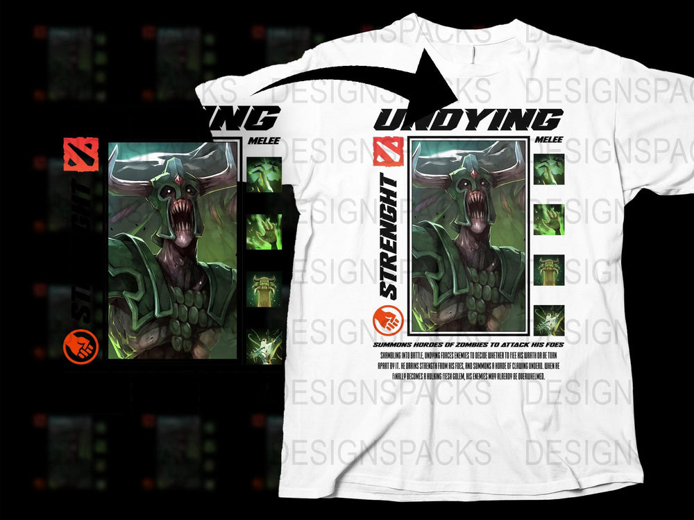 Men's Graphic T-Shirt with Green Monster Design, StreetzGaming Apparel, Urban Style Tee, Unique Gamer Fashion Clothing