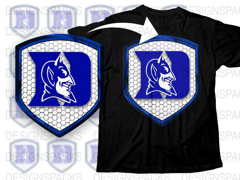 Superhero Shield Graphic T-Shirt, Blue and White Comic Style, Casual Wear Cotton Tee for Men and Women, Unique Graphic Shirt