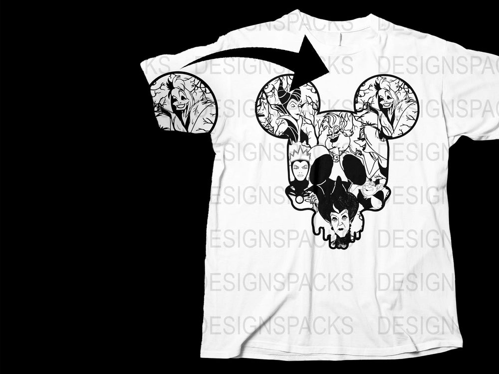 Men's White Graphic T-Shirt with Unique Elephant and Faces Design, Trendy Streetwear Style