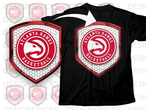 Atlanta Hawks Basketball Team Fan T-Shirt