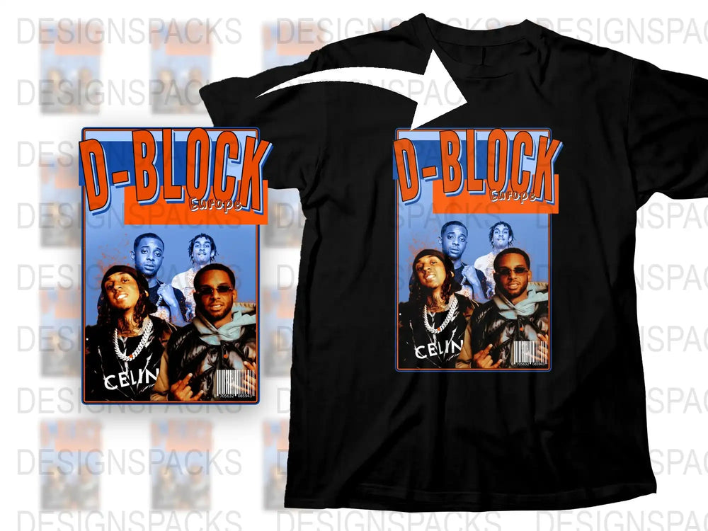 Vintage D-Block Band T-Shirt, Hip Hop Music Group Tee, 90s Rap Legends Graphic Shirt, Collectible Fan Merchandise, Unisex Fashion Top