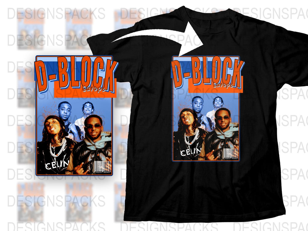 Vintage D-Block Band T-Shirt, Hip Hop Music Group Tee, 90s Rap Legends Graphic Shirt, Collectible Fan Merchandise, Unisex Fashion Top