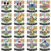Load image into Gallery viewer, 30 Autism Awareness Kids Cartoon Designs Bundle Png
