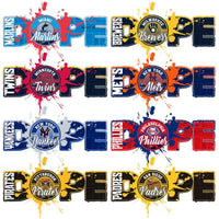 Load image into Gallery viewer, 30 Baseball Dope Ink Splash Teams Designs Bundle PNG
