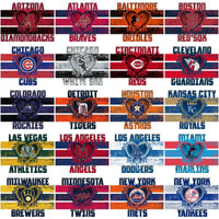 Load image into Gallery viewer, 30 Baseball Teams Dripped Out Designs Bundle PNG
