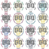 Load image into Gallery viewer, 30 Basketball Teams Go Team Circle Designs Bundle PNG
