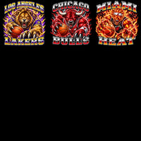 Load image into Gallery viewer, 30 Basketball Teams Lightning Mascots Designs Bundle PNG
