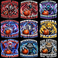 Load image into Gallery viewer, 30 Basketball Teams Lightning Mascots Designs Bundle PNG

