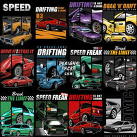 Load image into Gallery viewer, 30 Classics Best Cars Ever Designs Bundle Png + Ai
