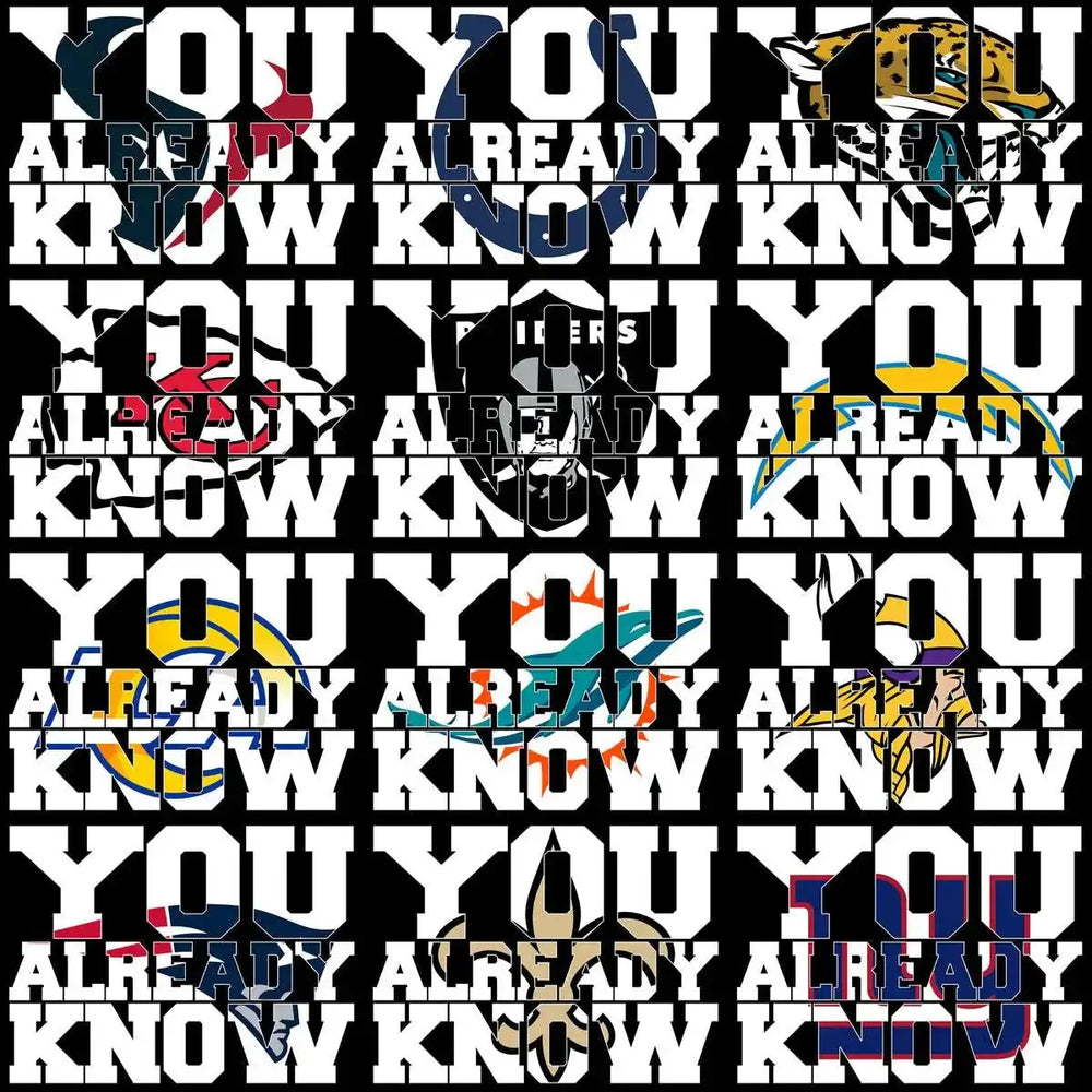 32 Football Teams You Already Know Fans Designs Bundle PNG