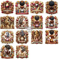 Load image into Gallery viewer, 30 Girls Birthday Queen Designs Bundle Png
