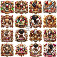 Load image into Gallery viewer, 30 Girls Birthday Queen Designs Bundle Png
