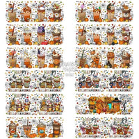 Load image into Gallery viewer, 30 Halloween Mix Drinks Cups Designs Bundle PNG designspacks

