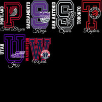 Load image into Gallery viewer, 30 Initial Basketball Teams Letter Logo Designs Bundle PNG
