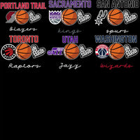 Load image into Gallery viewer, 30 Leopard Heart Basketball Love Teams Logo Designs Bundle PNG
