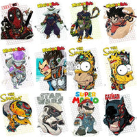 Load image into Gallery viewer, 30 Mecha V2 Popculture Streetwear Designs Bundle Png + Psd
