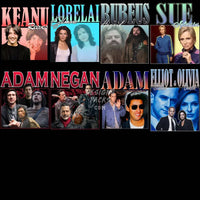 Load image into Gallery viewer, 30 Movies Stars Homage Designs Bundle Png
