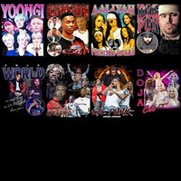 Load image into Gallery viewer, 30 Music Bootleg Stars Mix Designs Bundle Png
