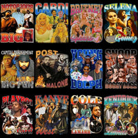 Load image into Gallery viewer, 30 Music Bootleg Stars Mix Designs Bundle Png
