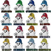 Load image into Gallery viewer, 30 Soccer Teams Ghost Town Designs Bundle PNG
