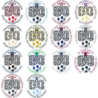 Load image into Gallery viewer, 30 Soccer Teams Go Team Circle Designs Bundle PNG
