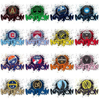 Load image into Gallery viewer, 30 Soccer Teams Team Nation Designs Bundle PNG
