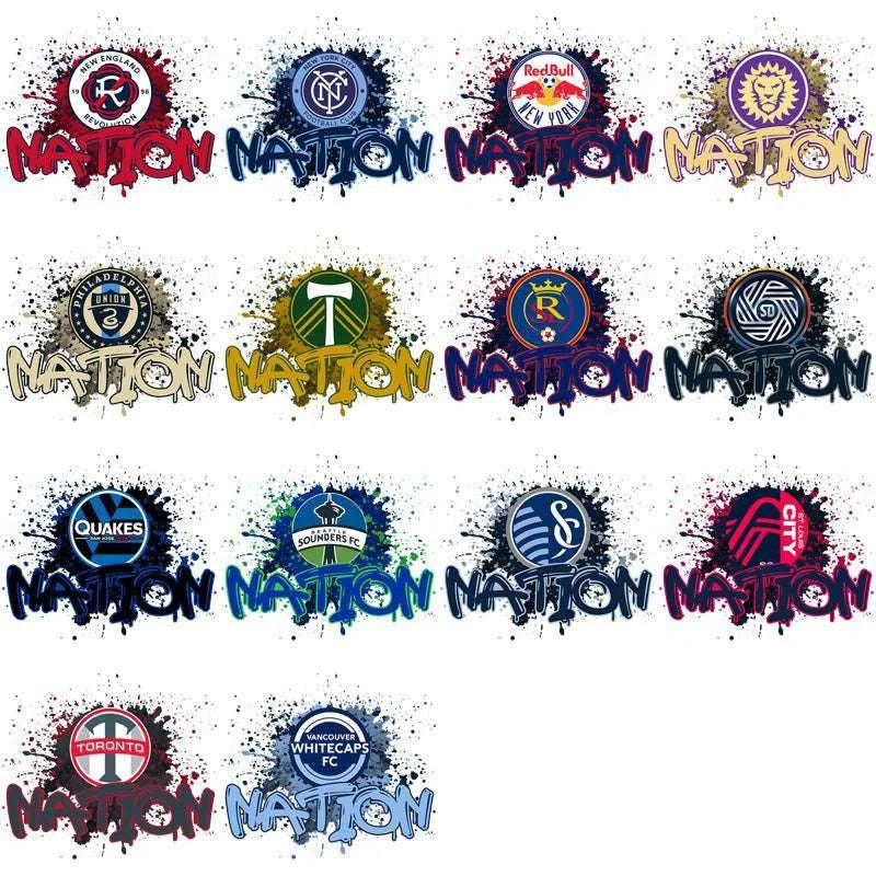 30 Soccer Teams Team Nation Designs Bundle PNG