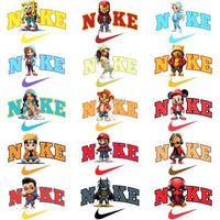 Load image into Gallery viewer, 30 Swoosh Brand Mix Designs Bundle PNG
