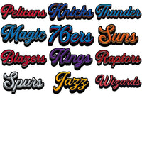 Load image into Gallery viewer, 30 Text Style Basketball Teams Logo Designs Bundle PNG
