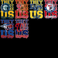 Load image into Gallery viewer, 30 THEY NOT LIKE US Baseball Teams Designs Bundle PNG + PSD
