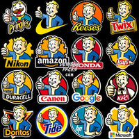 Load image into Gallery viewer, 30 Vault Boy Thumbs Up Serie Brands Designs Bundle Png
