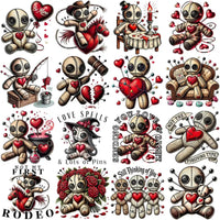 Load image into Gallery viewer, 30 Voodoo Love Valentine's Day Designs Bundle PNG
