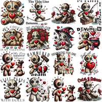 Load image into Gallery viewer, 30 Voodoo Love Valentine's Day Designs Bundle PNG
