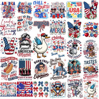 Load image into Gallery viewer, 300 4th of July Patriotic USA Festive Designs Bundle PNG
