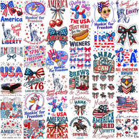 Load image into Gallery viewer, 300 4th of July Patriotic USA Festive Designs Bundle PNG
