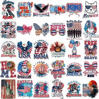 Load image into Gallery viewer, 300 4th of July Patriotic USA Festive Designs Bundle PNG
