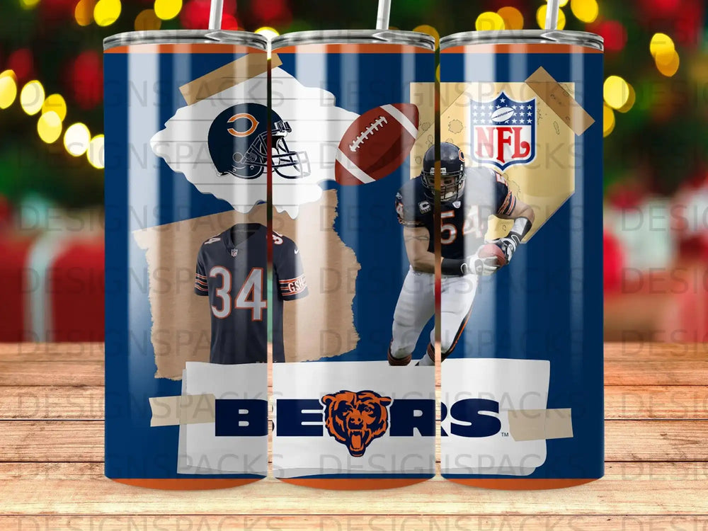 NFL Chicago Bears Football Player Helmet Design product type