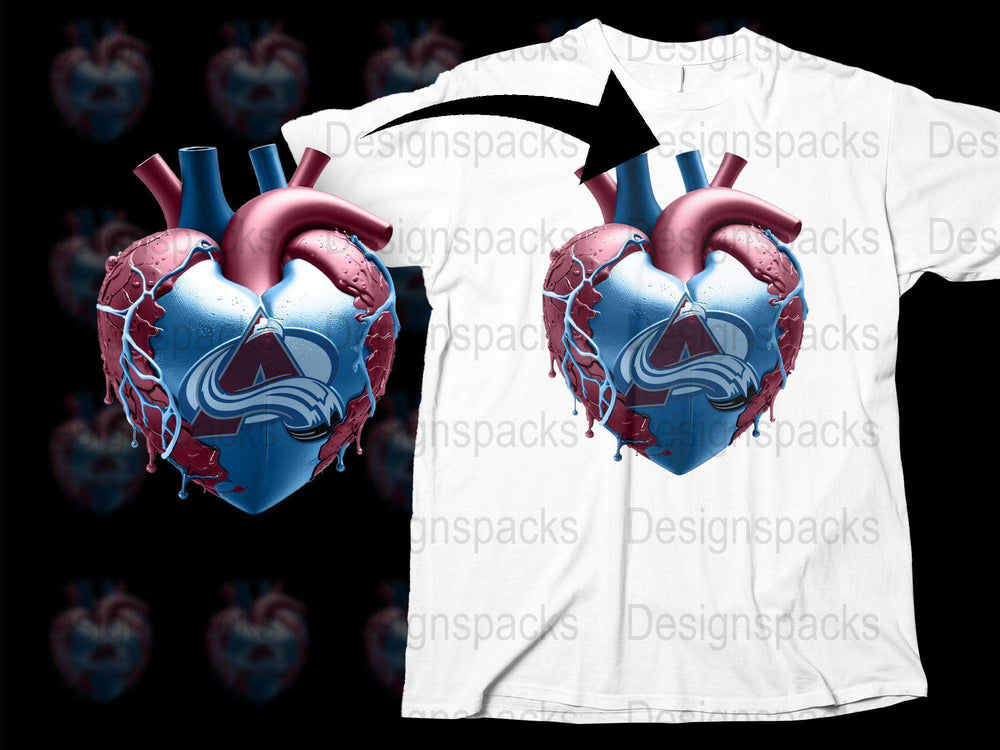 Anatomical Heart Graphic T-Shirt, Cool Medical Art Tee, Unique Science Clothing, Biology Themed Gift