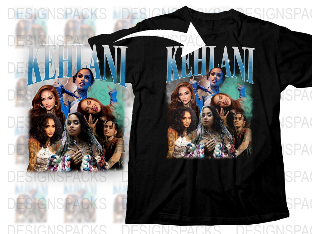Kehlani Graphic T-Shirt, Vintage Band Tee, Hip Hop Music Shirt, Casual Unisex Streetwear, Fashion Top, Gift Idea