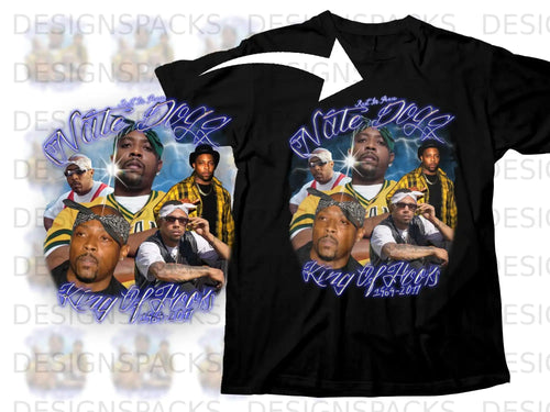 T-shirt featuring Nate Dogg with 