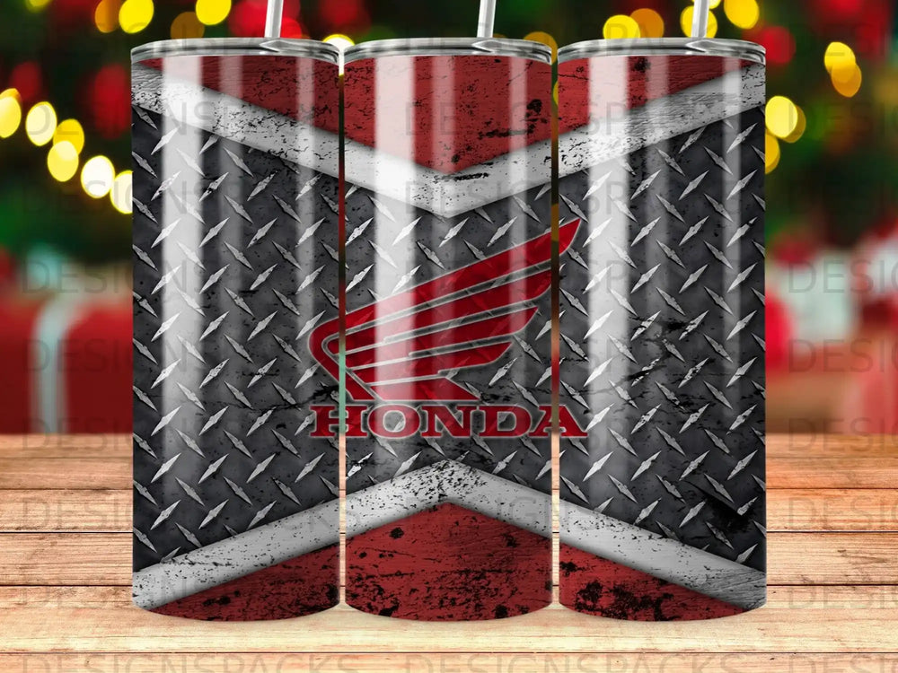 Honda Logo Distressed Diamond Plate Skinny Tumbler product type