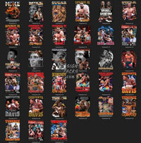 Load image into Gallery viewer, 31 Boxing Bootleg Designs Bundle PNG DESIGNSPACKS
