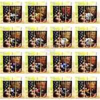 Load image into Gallery viewer, 31 Football Helmet Flag Tumbler Wrap Bundle Jpg
